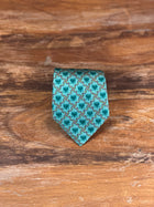 Corbata Hermés verde