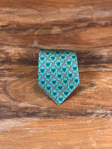 Corbata Hermés verde