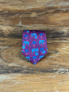 Corbata Hermés burdeos