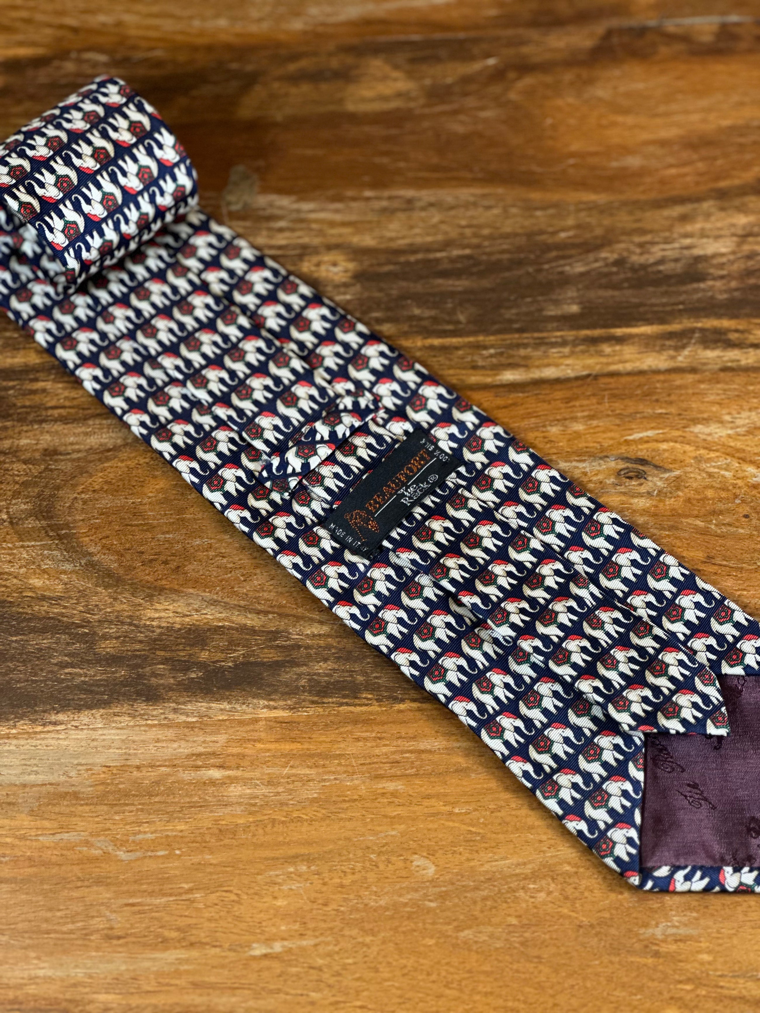 Corbata Beaufort azul