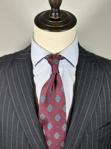 Corbata Varenna burdeos