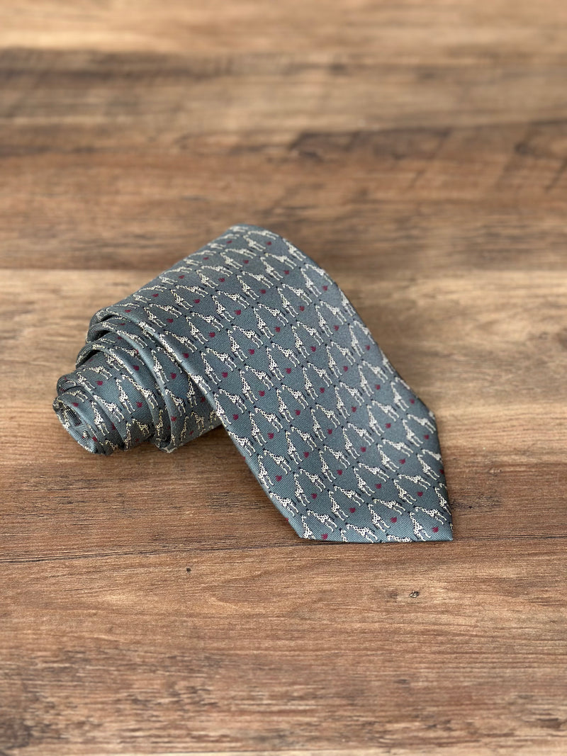 Corbata Savanna verde