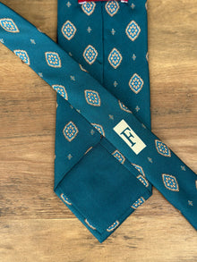 Corbata Varenna azul verdoso