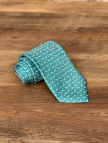 Corbata Jurassic verde