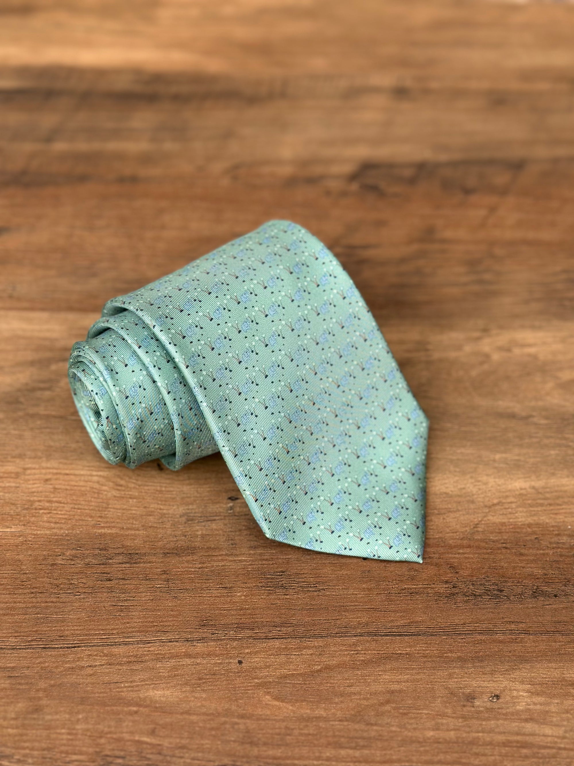 Corbata Serengeti verde