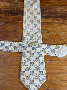 Corbata Hermés beige