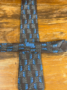 Corbata Hermés marrón