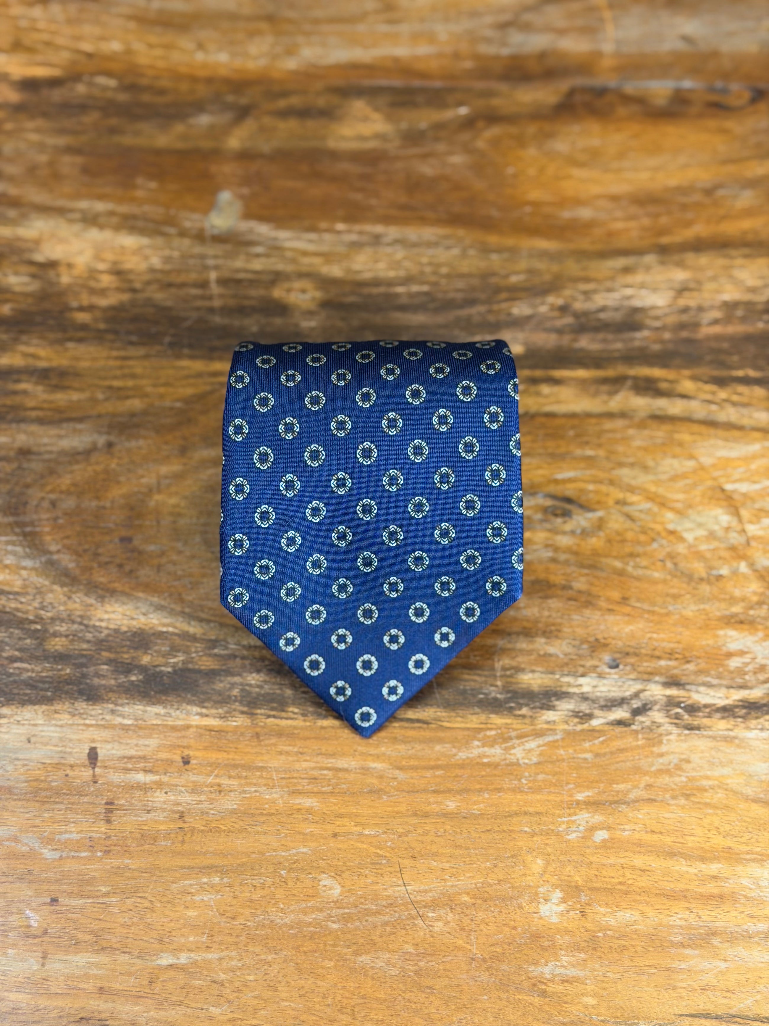 Corbata E.Marinella azul