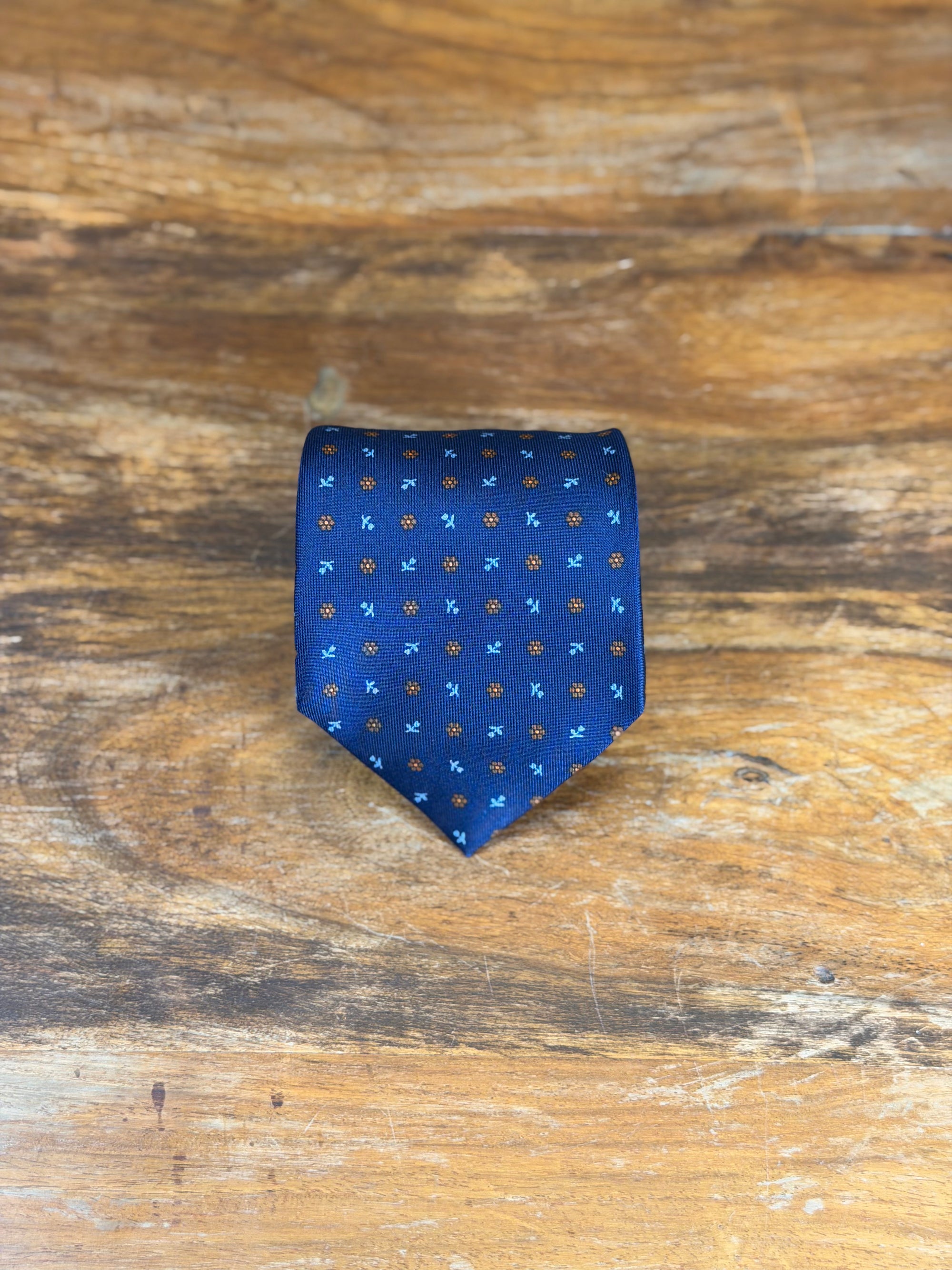 Corbata E.Marinella azul