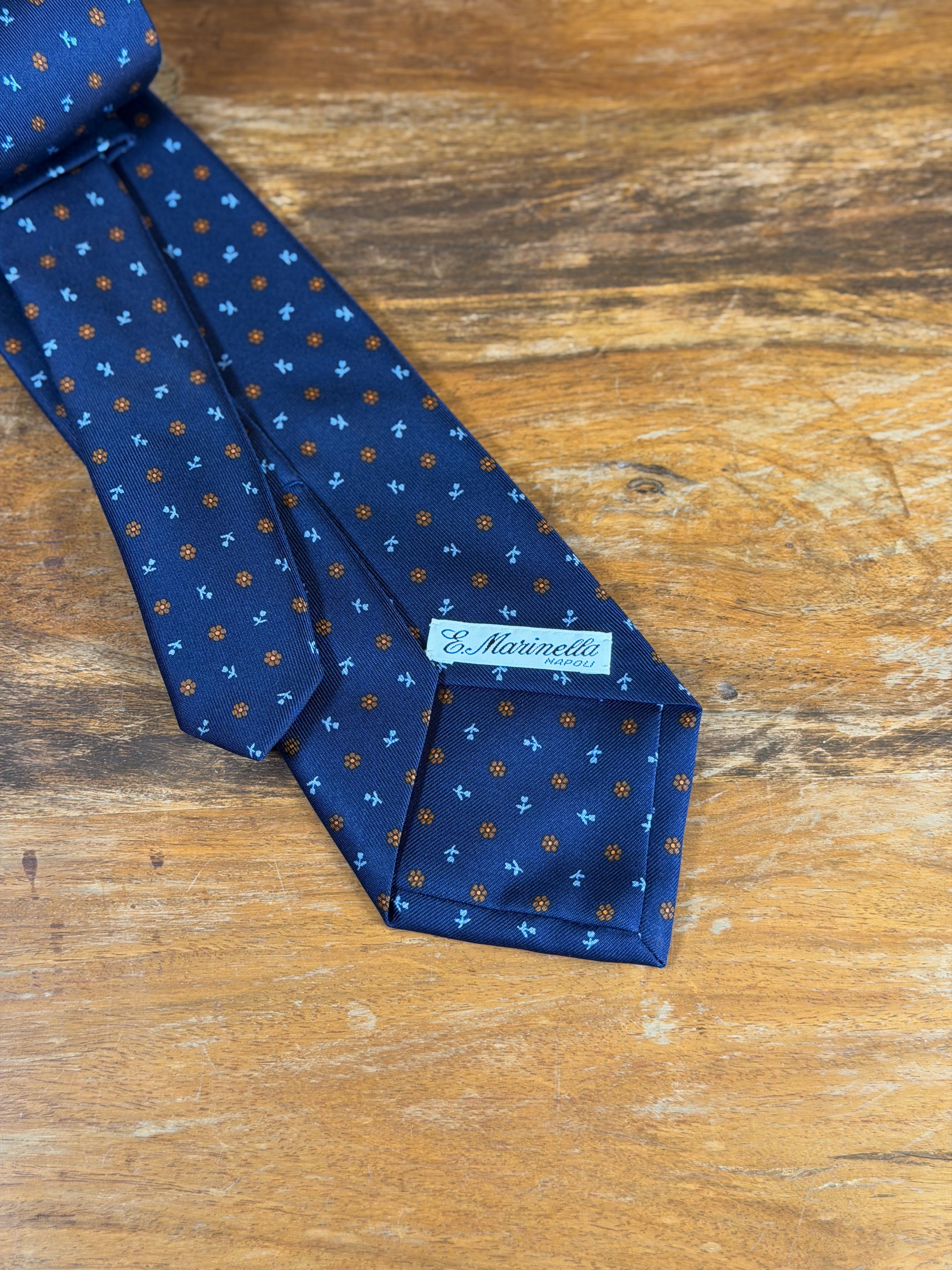 Corbata E.Marinella azul