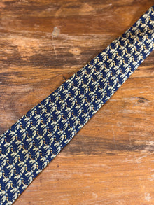 Corbata Salvatore Ferragamo azul