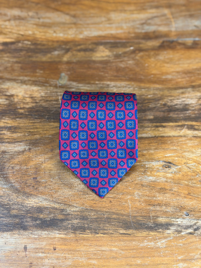 Corbata Harrison Ford burdeos