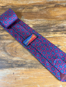 Corbata Harrison Ford burdeos