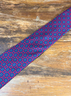 Corbata Harrison Ford burdeos