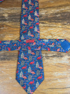 Corbata Hermés azul