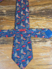 Corbata Hermés azul