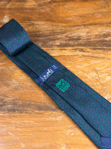 Corbata Hermés azul