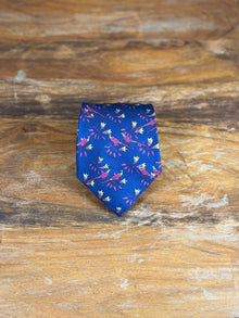 Corbata Hermés azul