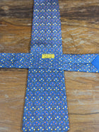 Corbata Hermés azul