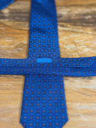 Corbata Hermés azul