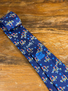 Corbata Hermés azul