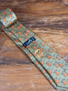 Corbata Hermés verde