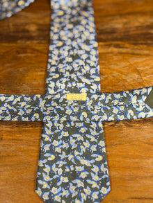 Corbata Hermés verde