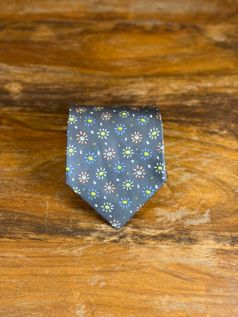 Corbata Hermés verde