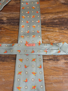 Corbata Hermés verde