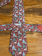 Corbata Hermés burdeos