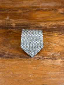 Corbata Hermés amarilla