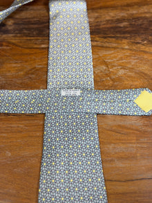 Corbata Hermés amarilla