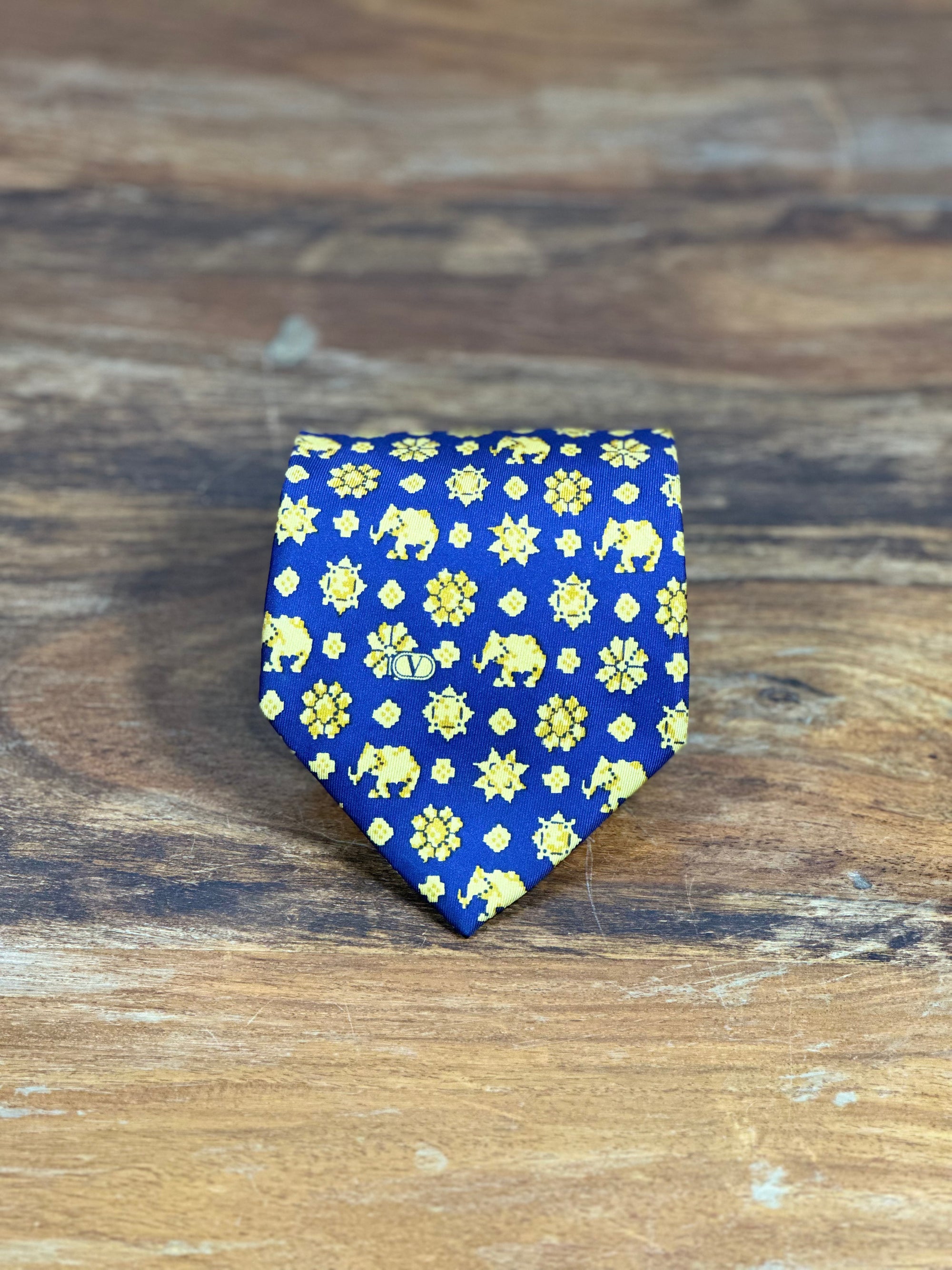 Corbata Valentino azul
