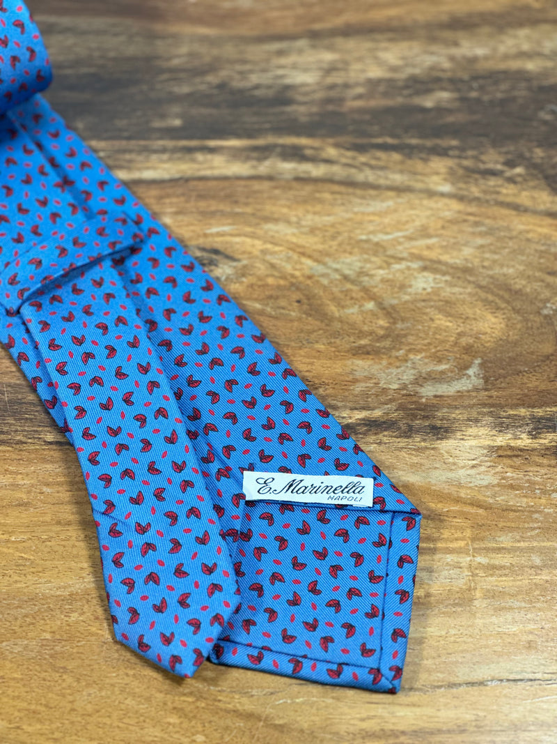 Corbata E.Marinella azul