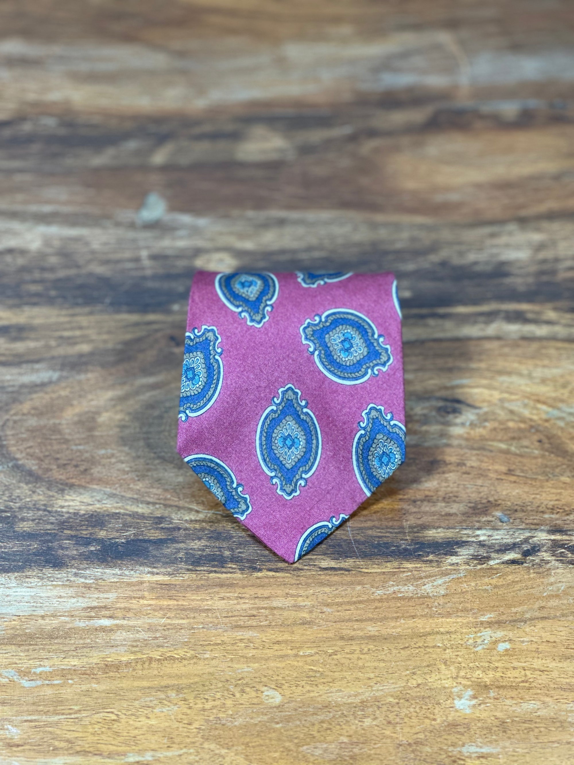 Corbata Linea Duebi burdeos