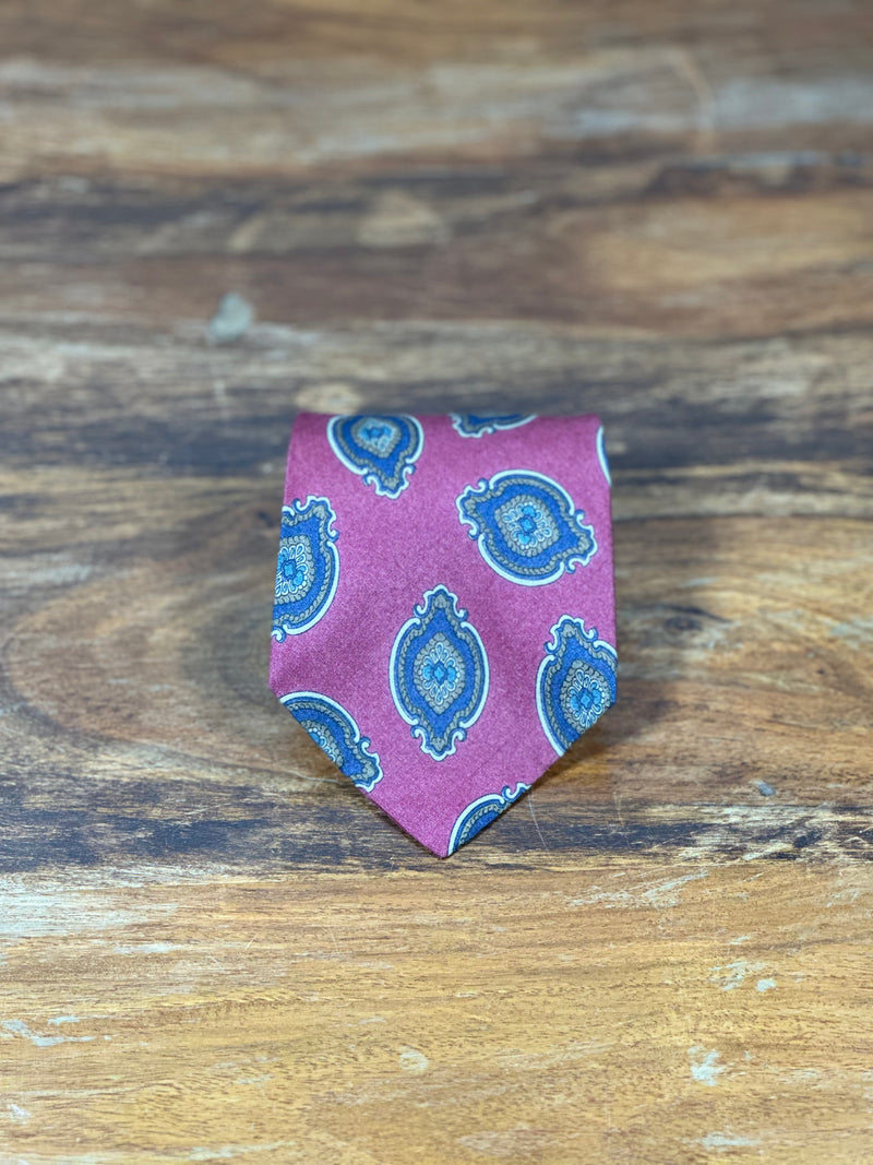 Corbata Linea Duebi burdeos