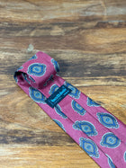 Corbata Linea Duebi burdeos