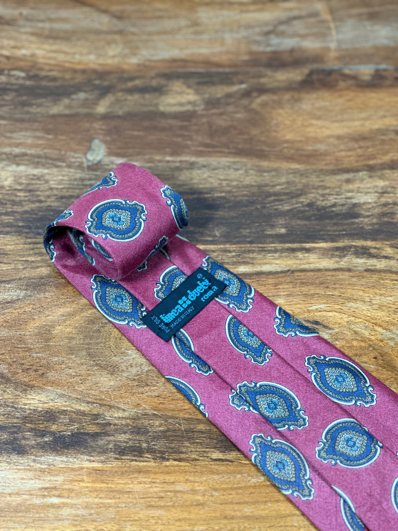 Corbata Linea Duebi burdeos