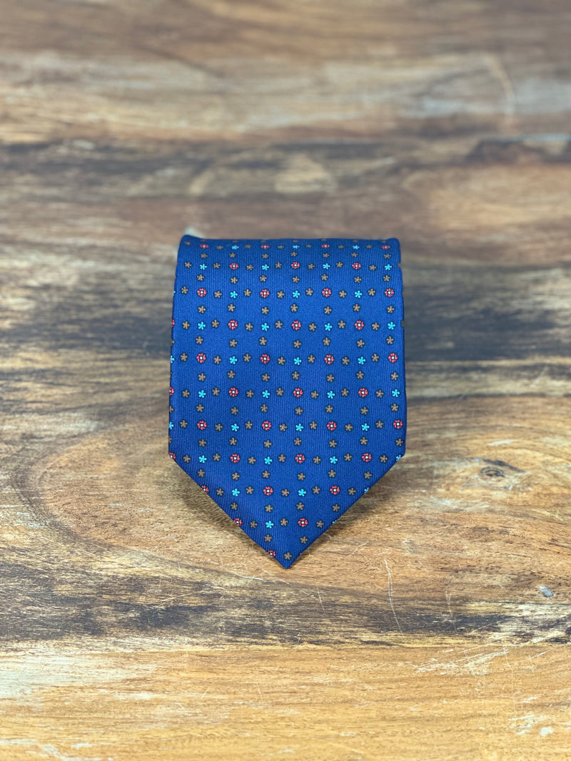 Corbata E.Marinella azul