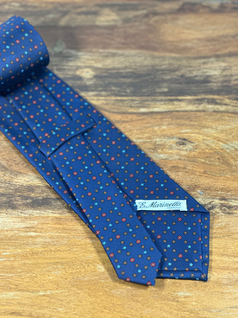 Corbata E.Marinella azul