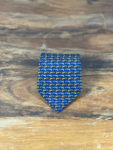 Corbata Salvatore Ferragamo azul