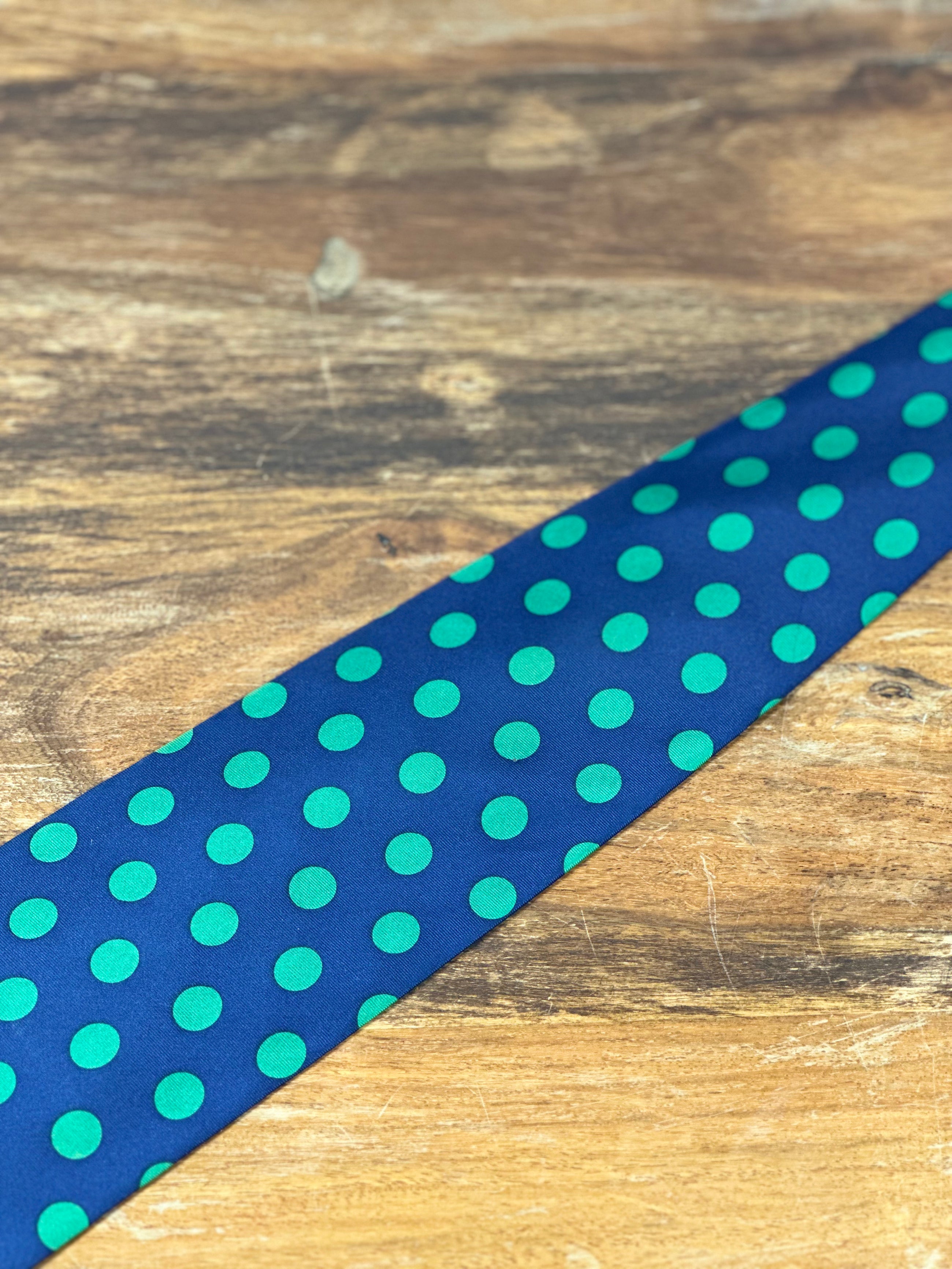 Corbata Yves Saint Laurent azul