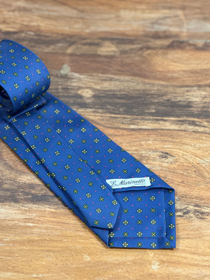 Corbata E.Marinella azul