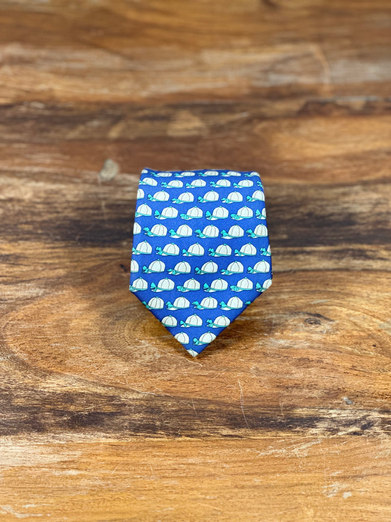 Corbata Hermés azul