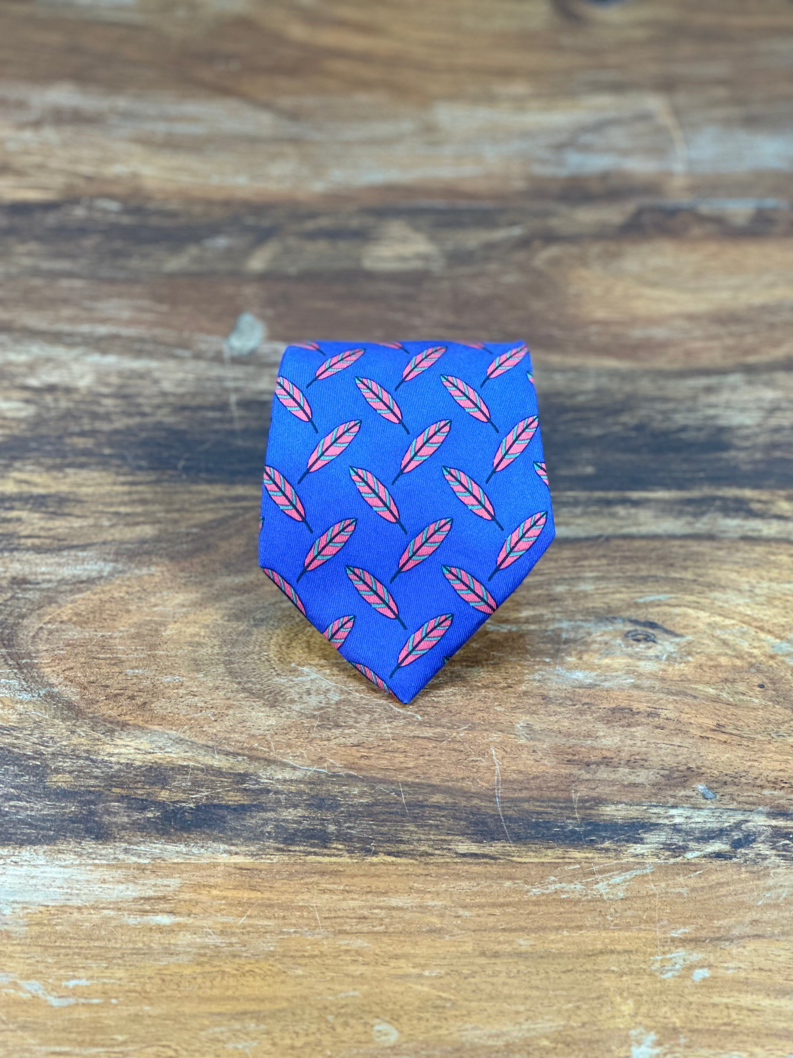 Corbata Hermés azul