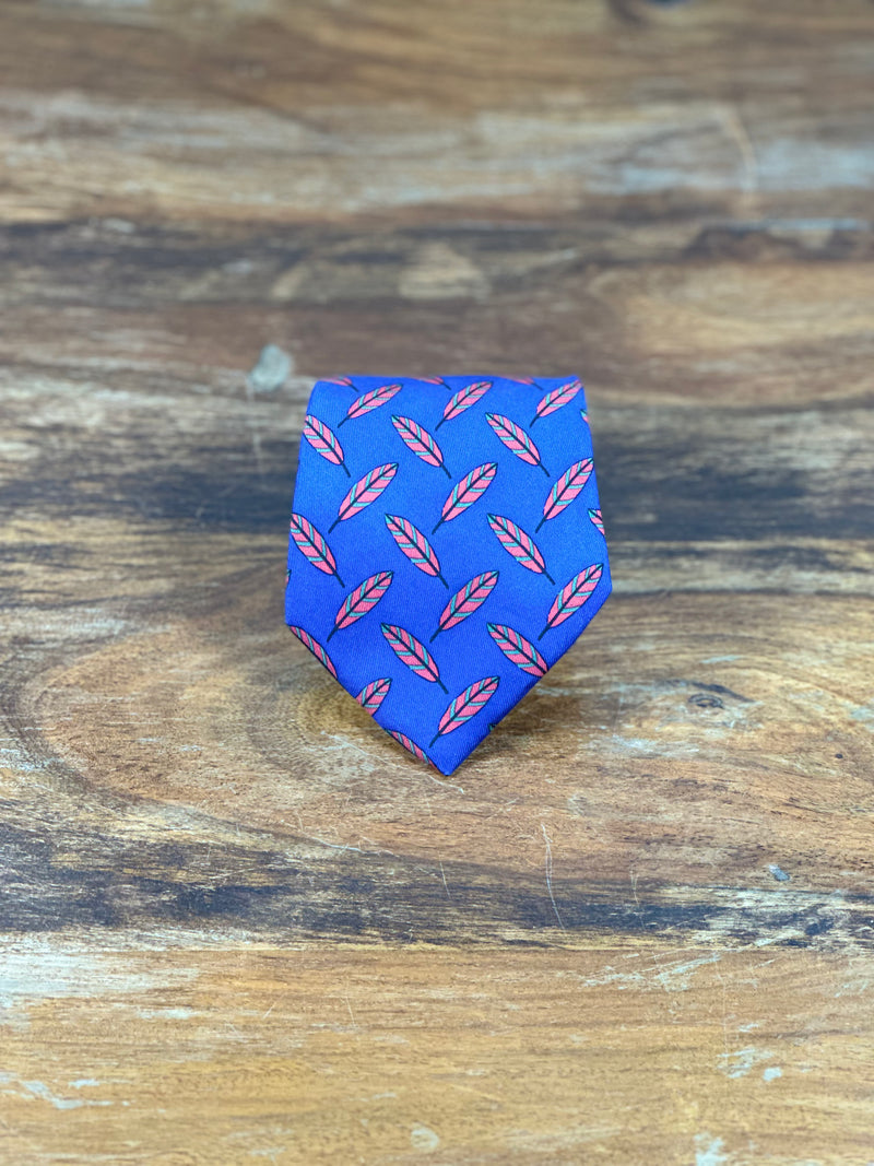 Corbata Hermés azul