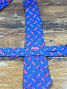 Corbata Hermés azul