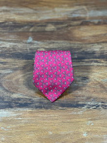 Corbata Hermés roja
