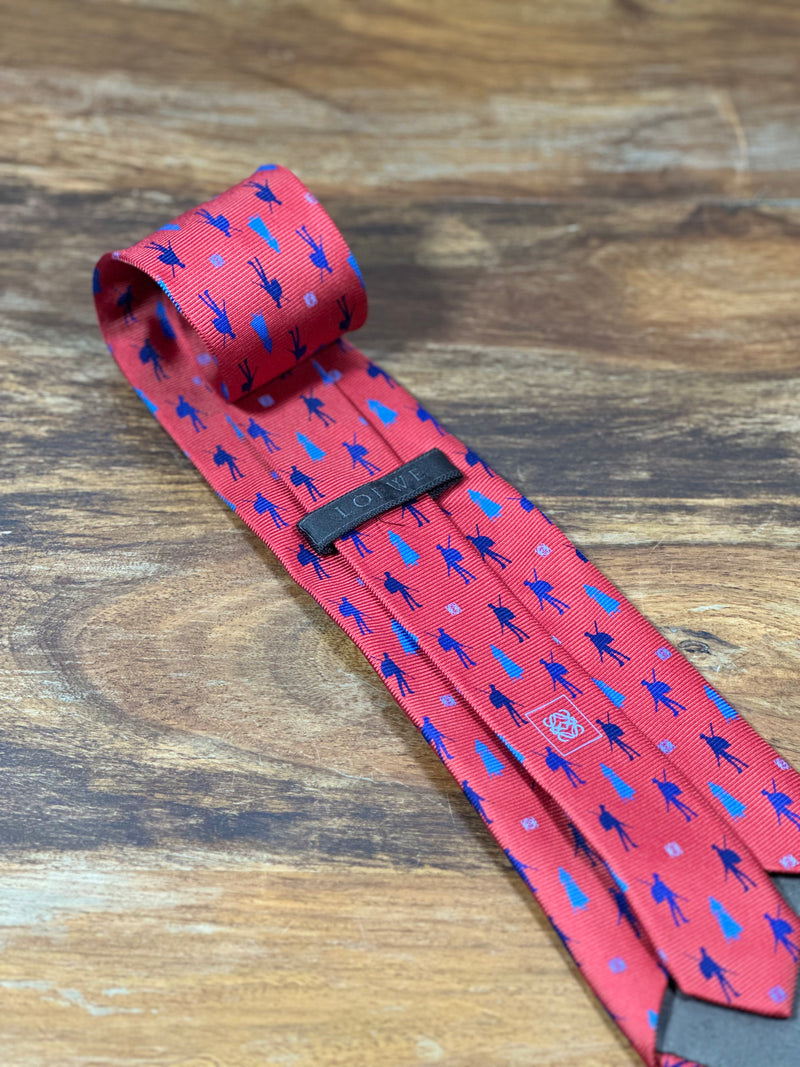 Corbata Loewe roja