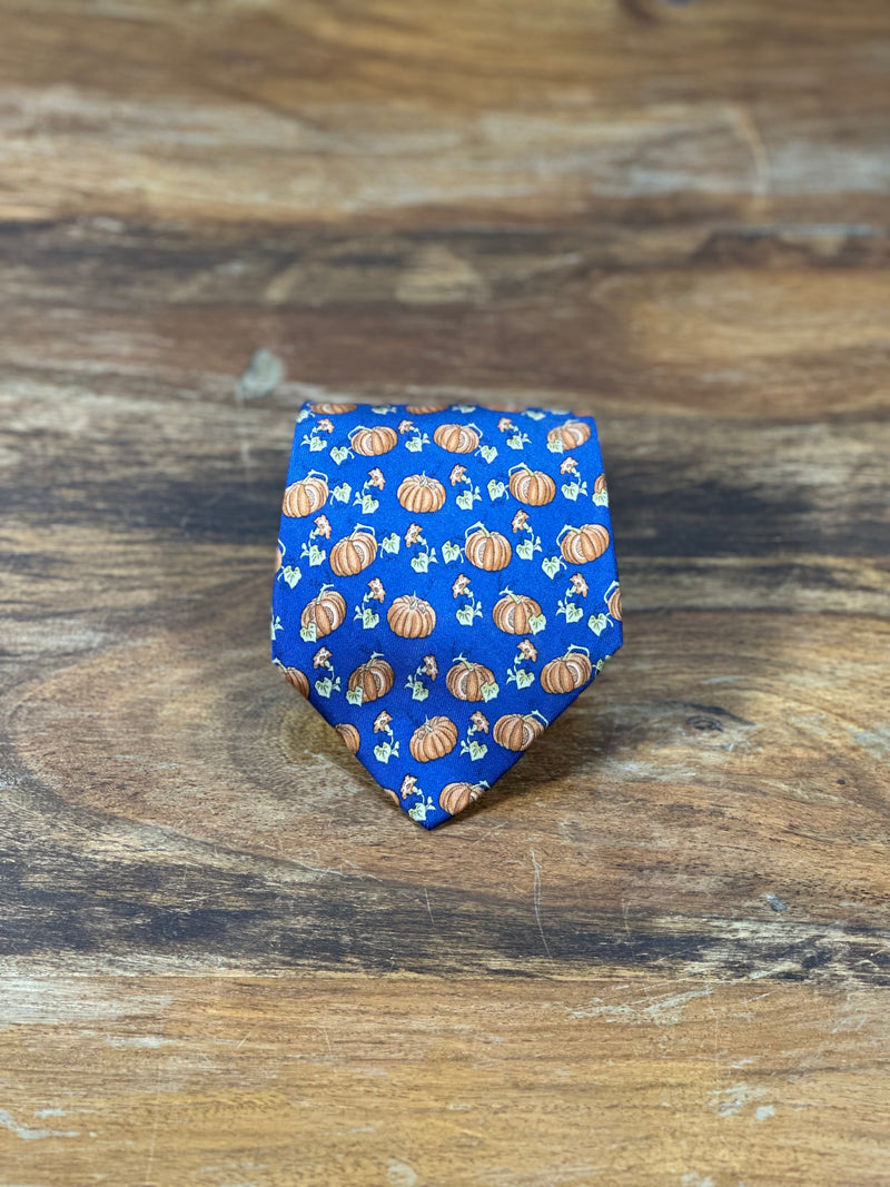 Corbata Hermés azul